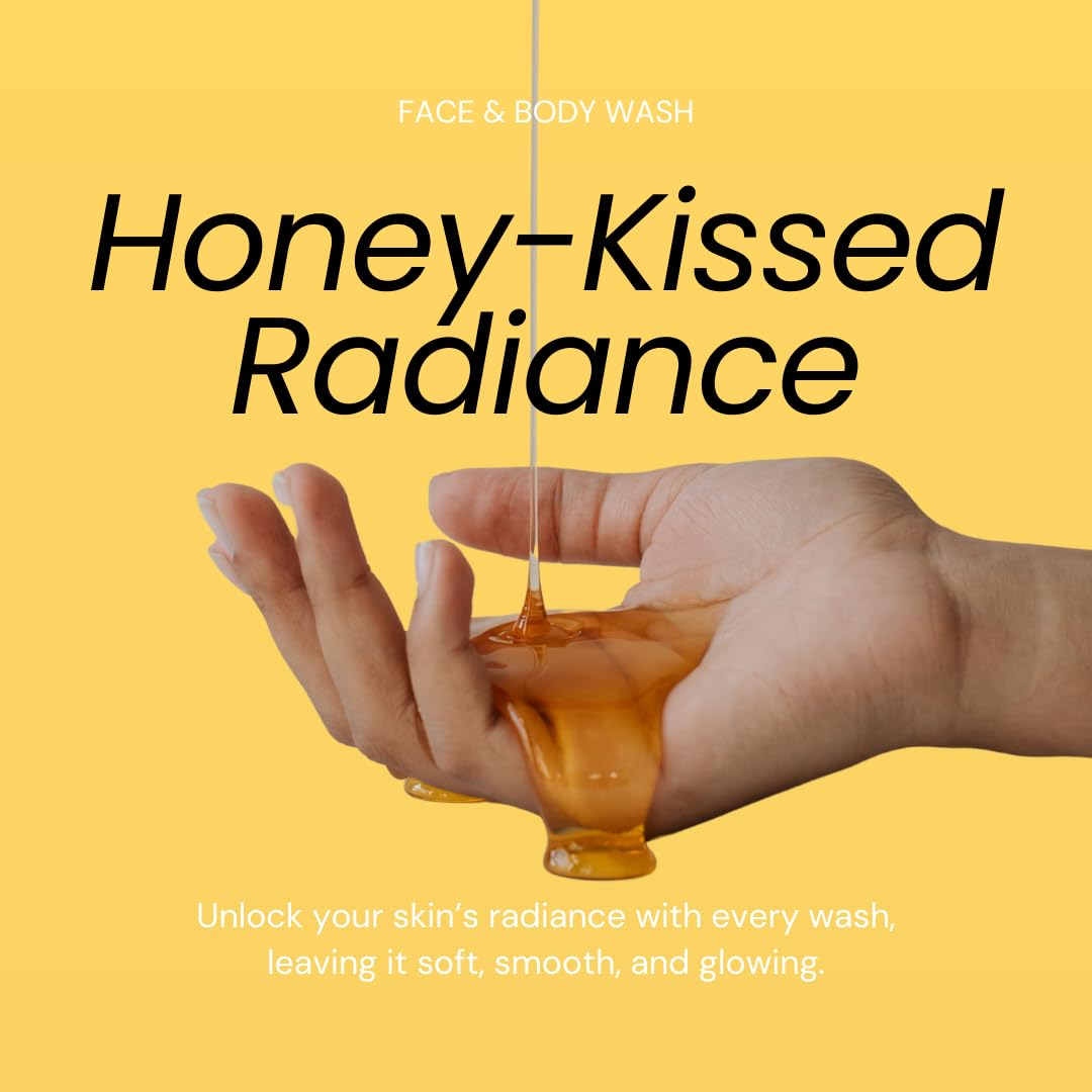 Shoneh Face & Body Wash – Natural Honey Extract [PH 5.5] – Suitable for ALL Skin Types