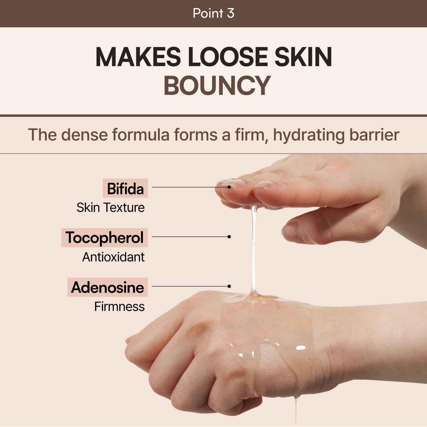 FLASKIN Skin Barrier Essence | Soybean Bouncy Protein Essence | Moisturizing, Strengthens Skin Barrier, Enhances Elasticity | Soybean Protein | Moisturizer for Flaky Skin | Korean Skincare | 80ml