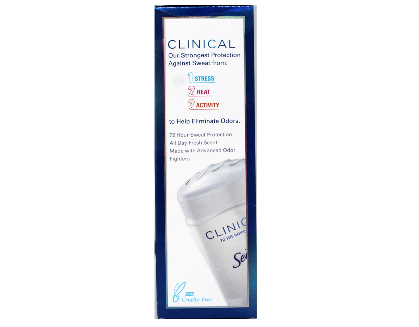 Secret Clinical Strength Soft Solid Sensitive Unscented Deodorant, 1.6 oz (Pack of 3)