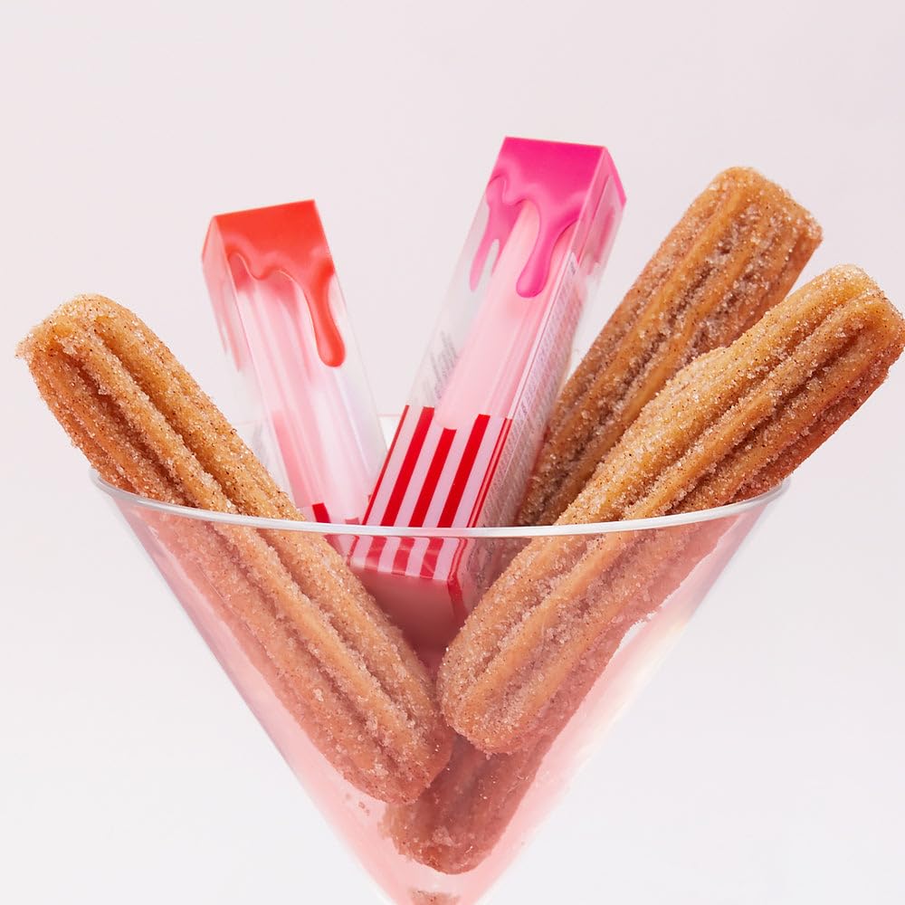 CORINGCO Pink Churros Plumping Glossy Lip Lipstick