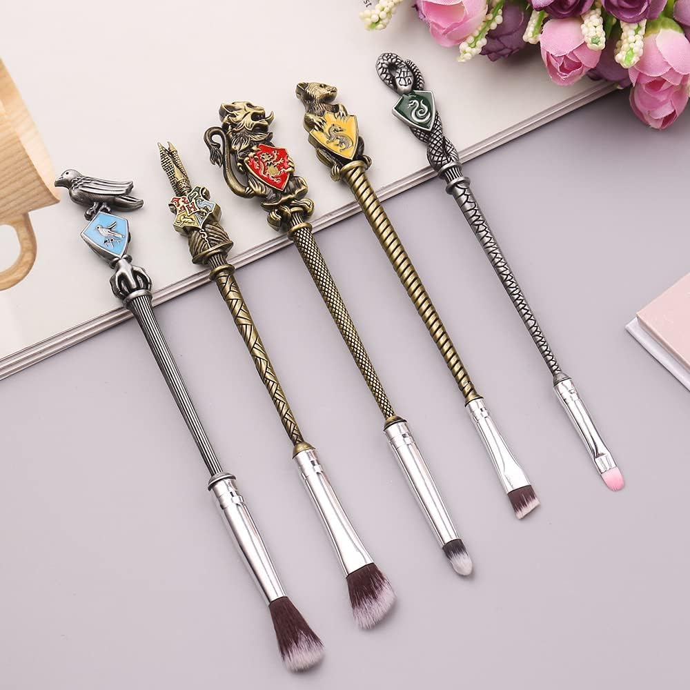 Hary Makeup Brushes Set Gifts Comb Mirror with Gift Box Makeup Brushes Set for Women Pottter Magic Eye Shadow Eyeliner Blending Lip Brush