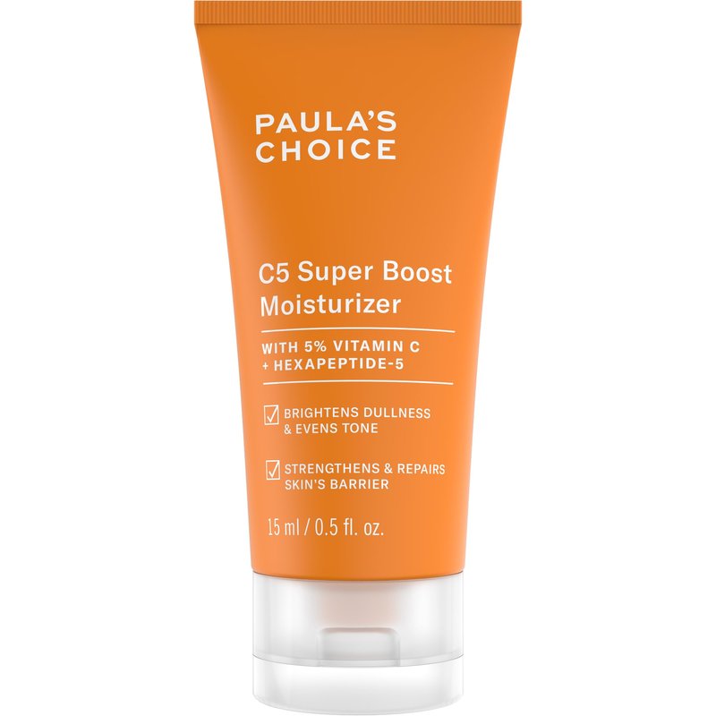 Paula's Choice C5 Super Boost Moisturizer with 5% Vitamin C & Squalane, Daily Face Lotion for Discoloration, Uneven Tone, Fine Lines & Acne-Prone Skin, Fragrance-Free
