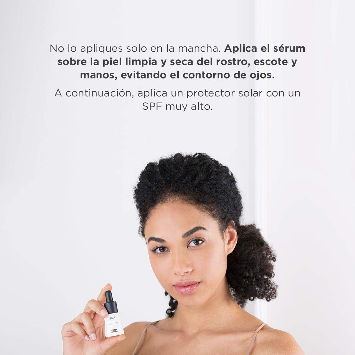 ISDIN Isdinceutics Melaclear Dark Spot Correcting Serum for Face - Sun Spot Reducer that Contains Vitamin C and Antioxidants, to Even Skin Tone from Sun Exposure 0.5 FL OZ