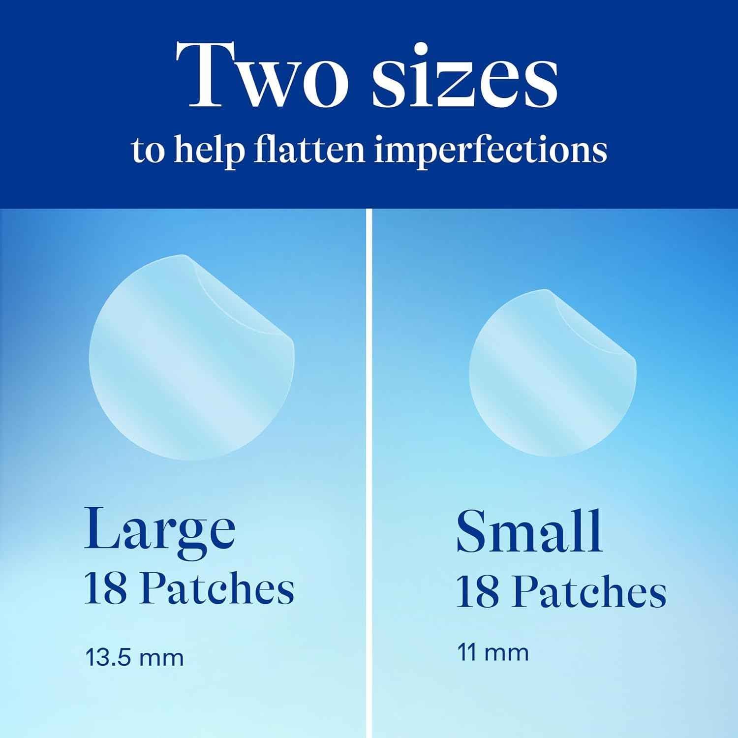 Differin 5% Benzoyl Peroxide Cleanser and Patch Set: 36 Power Patches, 18 large and 18 small pimple patches for acne-prone skin and Daily Deep Cleanser with 5% Benzoyl Peroxide, Mother's Day Gifts