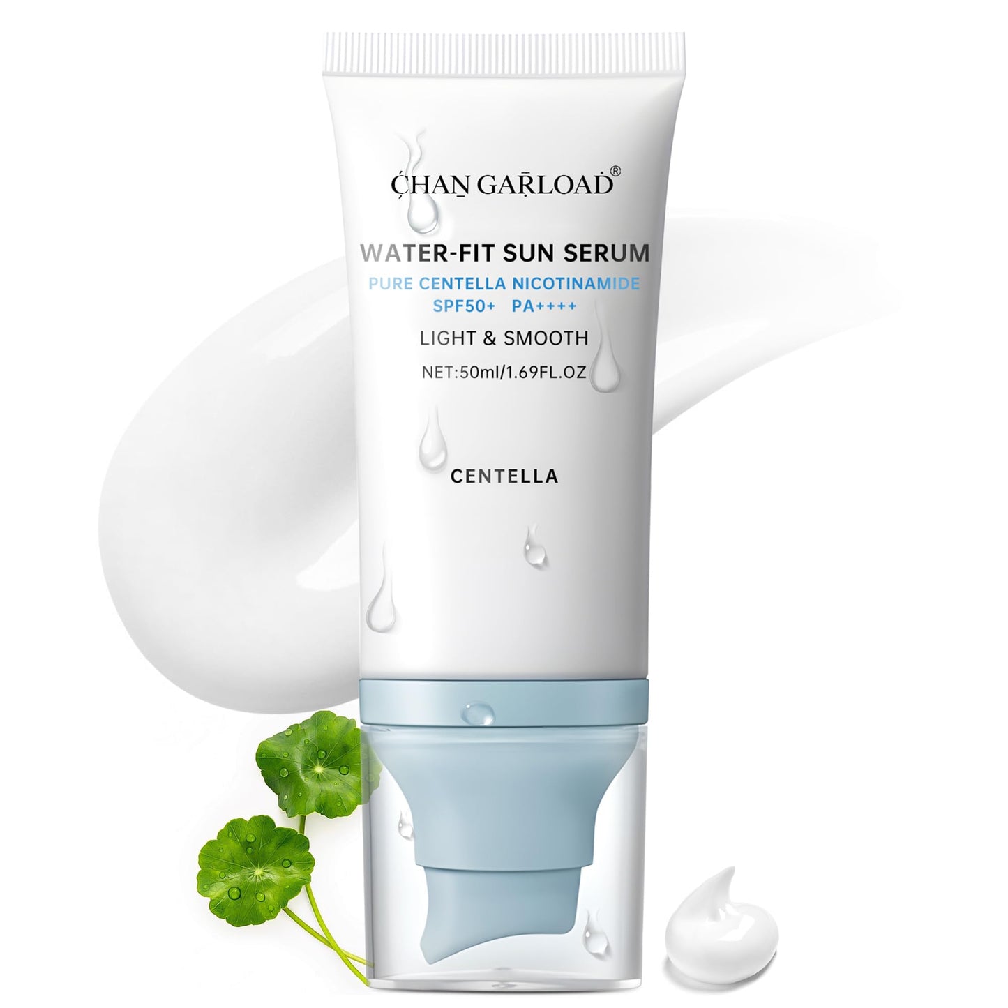 Korean Sunscreen for Face & Body – SPF 50+ Madagascar Centella Mineral Sunblock with Tinted Moisturizer, Hyaluronic Acid & Niacinamide, Lightweight & Hydrating Korean Skin Care, 50ml