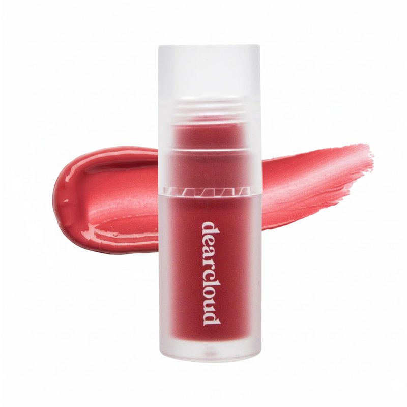 dearcloud Gentle Crush Serum Blush – Mauve – Liquid Blush for Cheeks with Hyaluronic Acid – Korean Beauty Makeup (.19 fl oz)