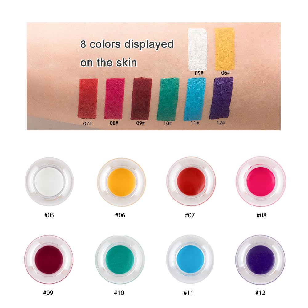 HANDAIYAN 8-color Waterproof Multifunctional Eyebrow Cream & Eyeliner Cream