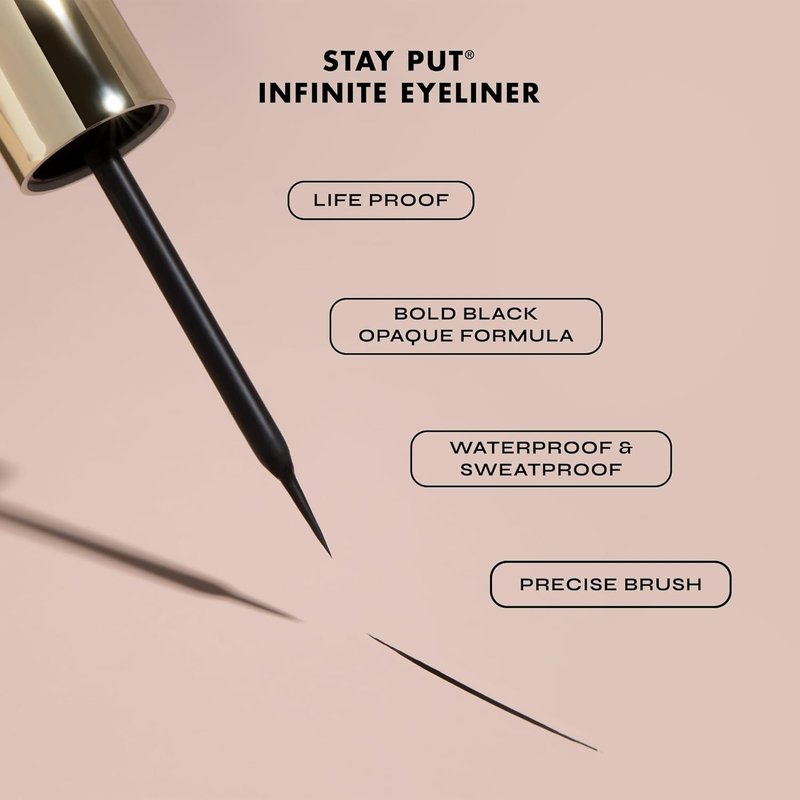 Milani Lash Extensions Tubing Mascara - Length & Lift | Stay Put Infinite Eyeliner & Eyeshadow Primer
