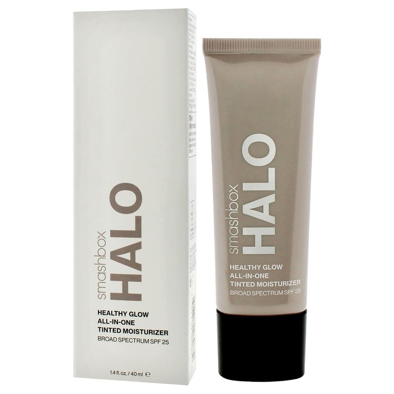 Smashbox Halo Healthy Glow Tinted Moisturizer - SPF 25 | Hydrating, Buildable Coverage with Hyaluronic Acid & Niacinamide