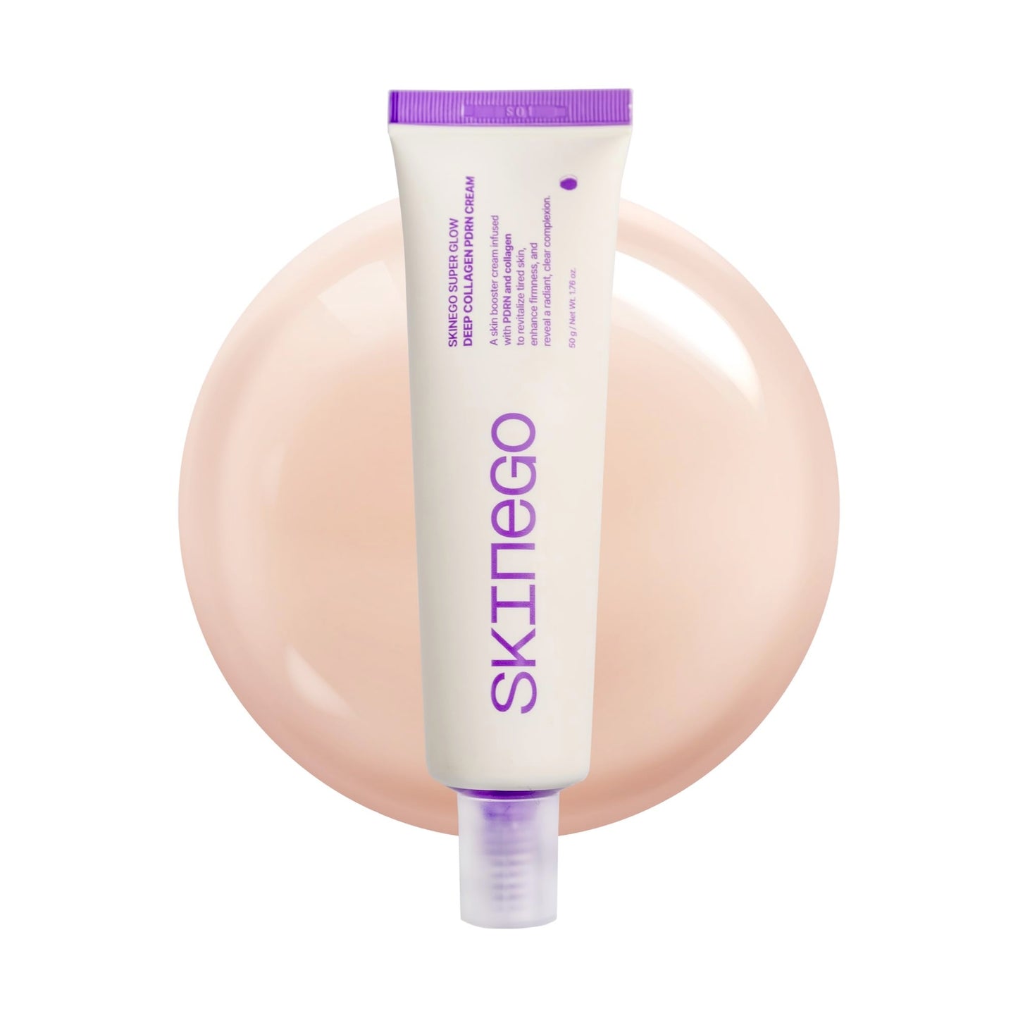 SKINEGO Pharmeus Super Glow Deep Collagen PDRN Cream – 1,000,001ppb PDRN & Collagen, Radiant FinishAdds radiance Moisturizer for Dewy Skin, Firming & Hydrating, 50g / 1.69 fl.oz.