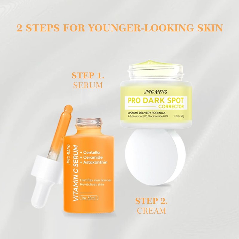 Liposomal Vitamin C Face Serum - Dark Spot Corrector & Anti-Aging | Soothing, Radiance Boosting with Centella Asiatica & Hyaluronic Acid