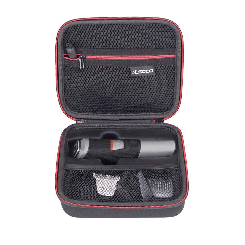 RLSOCO Hard Case for Philips Norelco Multi Groomer All-in-One Trimmer Series 3000 & Multigroom Series 5000,Fits for Philips MG3740/40,MG5910/49,MG3750/60,MG5750/49,MG3910/40 (Case Only)
