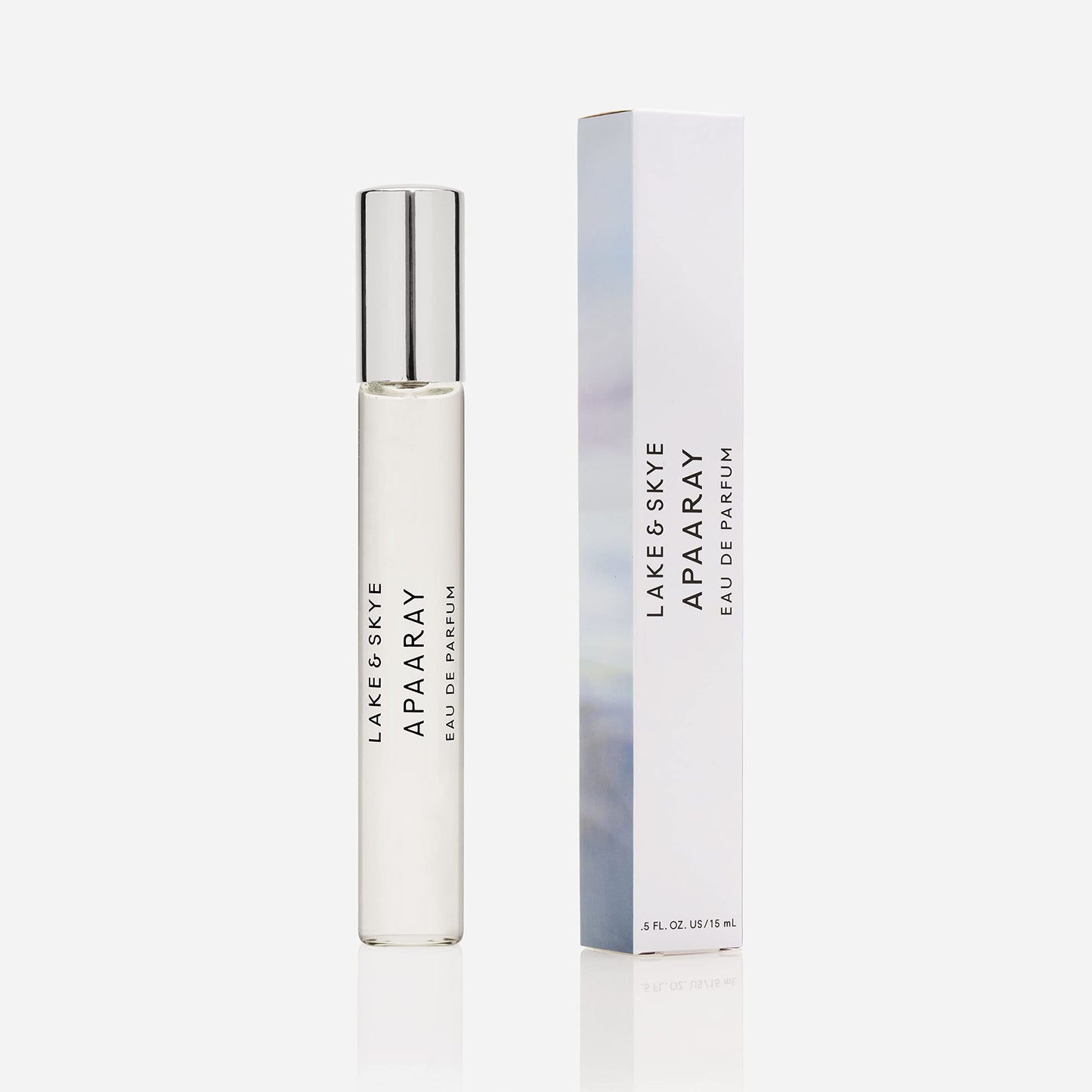 Lake & Skye Apaaray Eau de Parfum Travel Spray, Long Lasting, 0.5 fl oz (15ml) - Amber, Warm Fig, Sandalwood, Floral, Vegan, Paraben-Free, Cruelty-Free