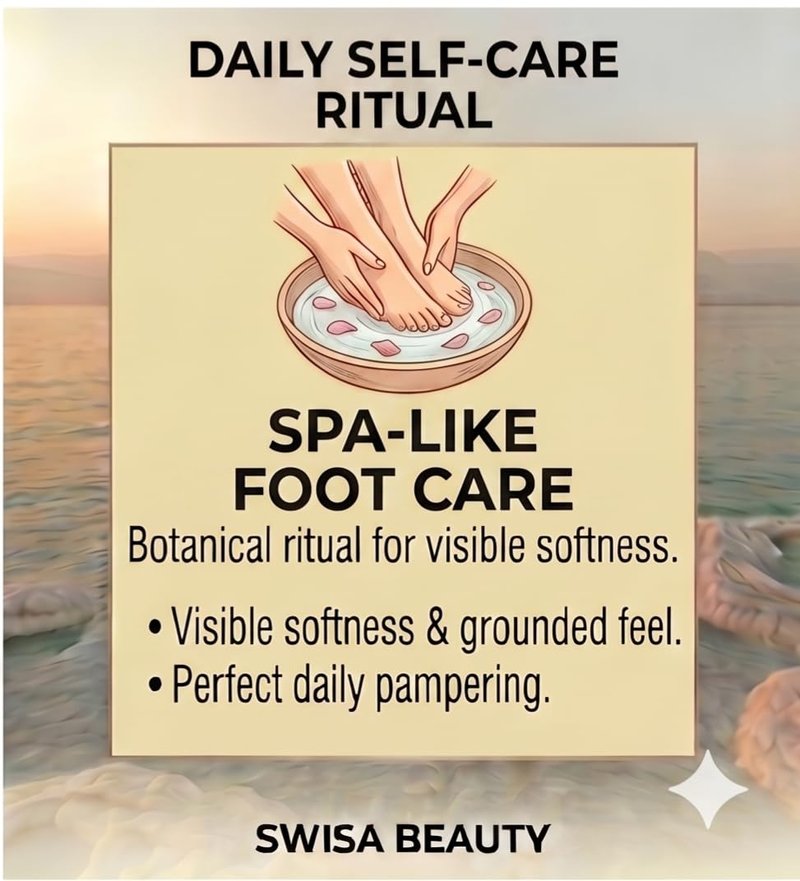 Dead Sea Botanical Foot Care Cream - Rich Eucalyptus & Aloe Vera Moisturizer for Soft Skin | 12 oz