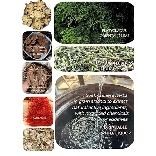 Joy Garden Herbal Scalp Tonic ? Nourishing & Oil-Free Fo-Ti and Arborvitae