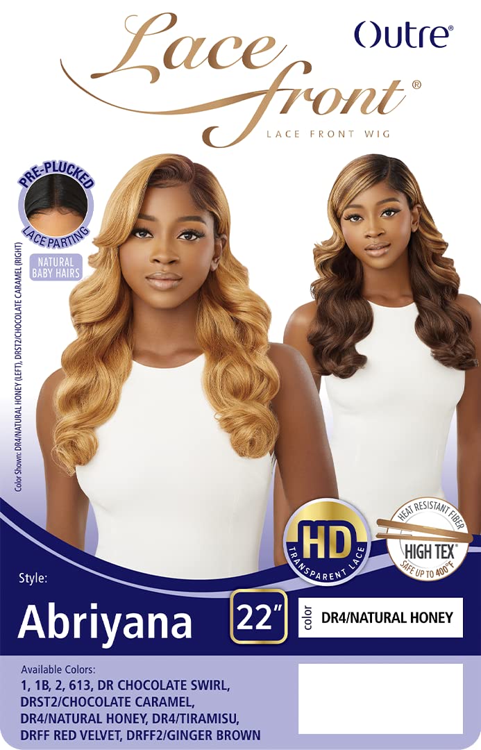 Outre Lace Front Wig - ABRIYANA (JET BLACK 1)