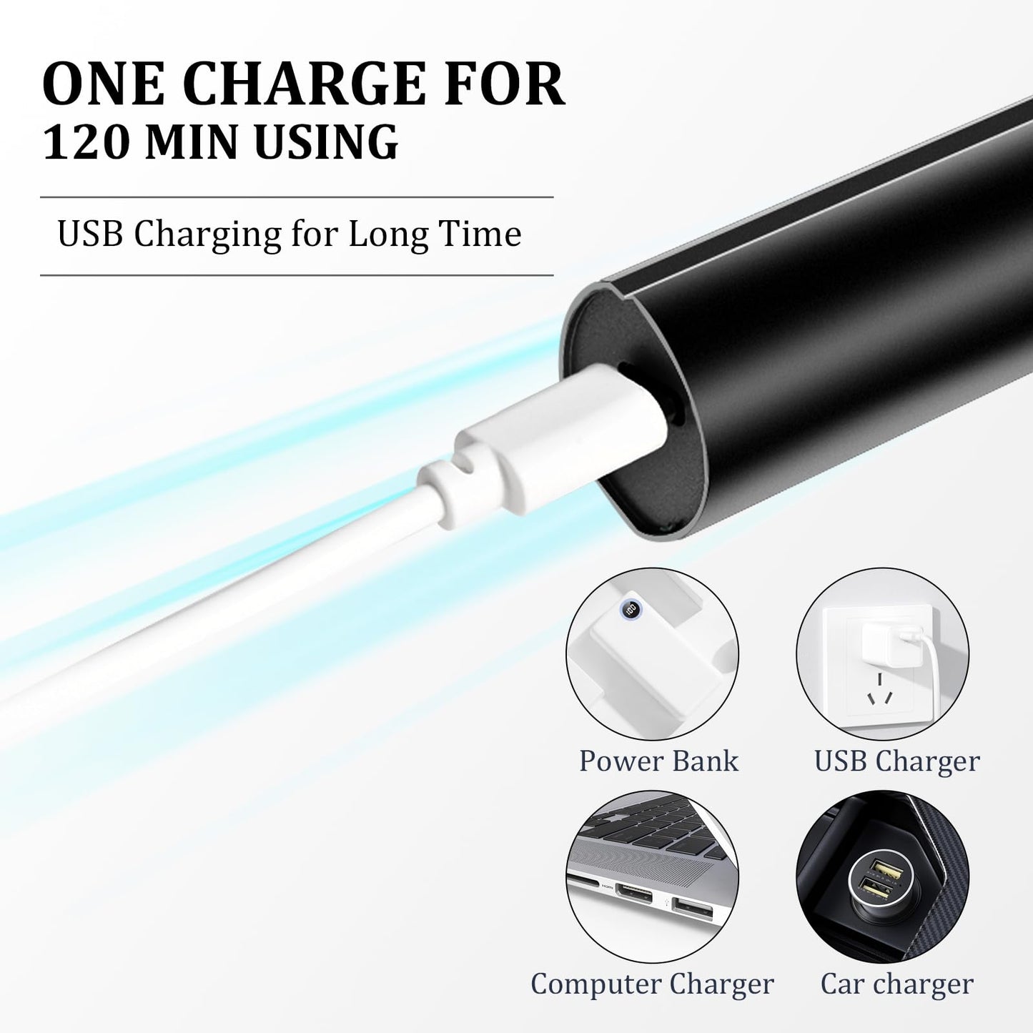 Flawless Facial Hair Removal for Women, Electric Painless Rechargeable Facial Hair Remover for Face, Lip, Chin with 2 x Replacement Heads