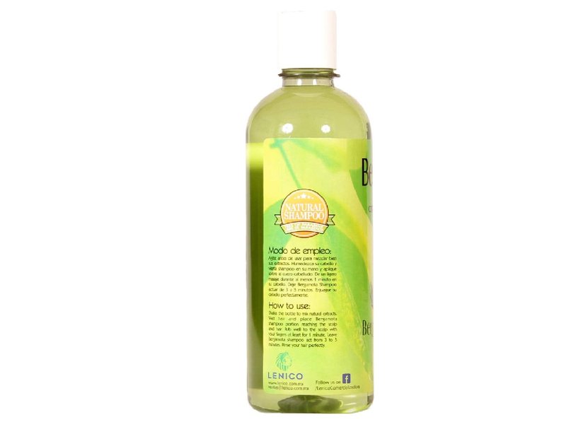 Bergamot Shampoo 500ml and Conditioner 500ml plus Bergamot Oil 120ml, Lenico Brand Gold Edition.