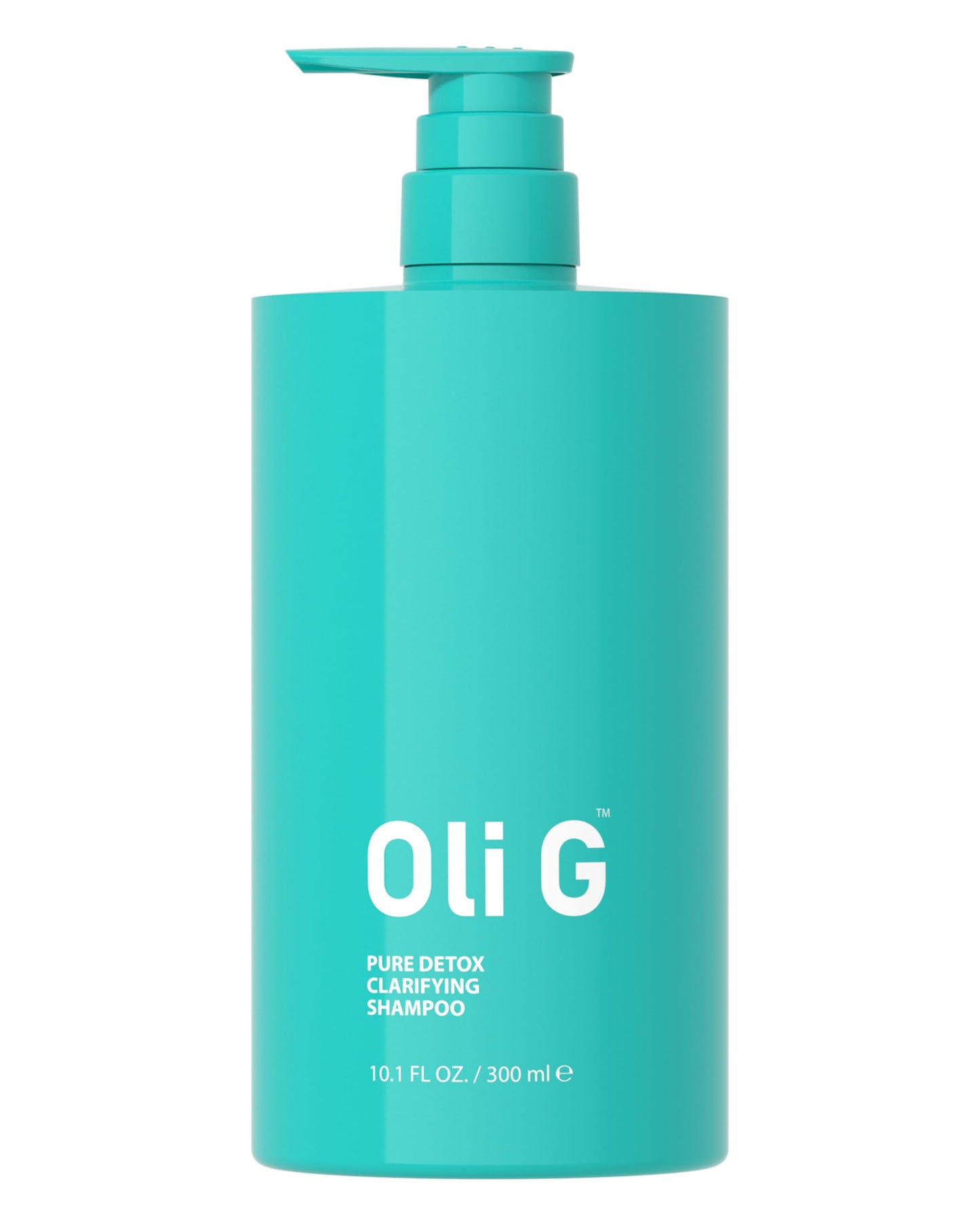 Oli G Pure Detox Clarifying Shampoo 10.1 fl oz / 300 ml – Deep Cleansing Shampoo with Lemon Extract – Build-Up Removing, Scalp-Refreshing & Prep-Boosting Formula for All Hair Types