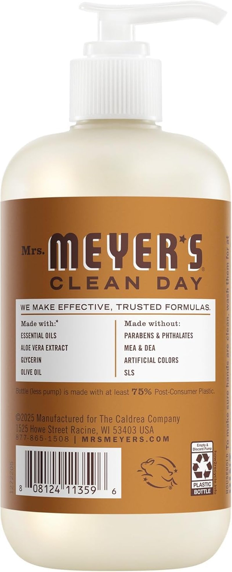 Mrs. MEYER'S CLEAN DAY Hand Soap 12.5 Fl Oz New Spring Scent Variety Pack (Lilac + Daisy + Rose)