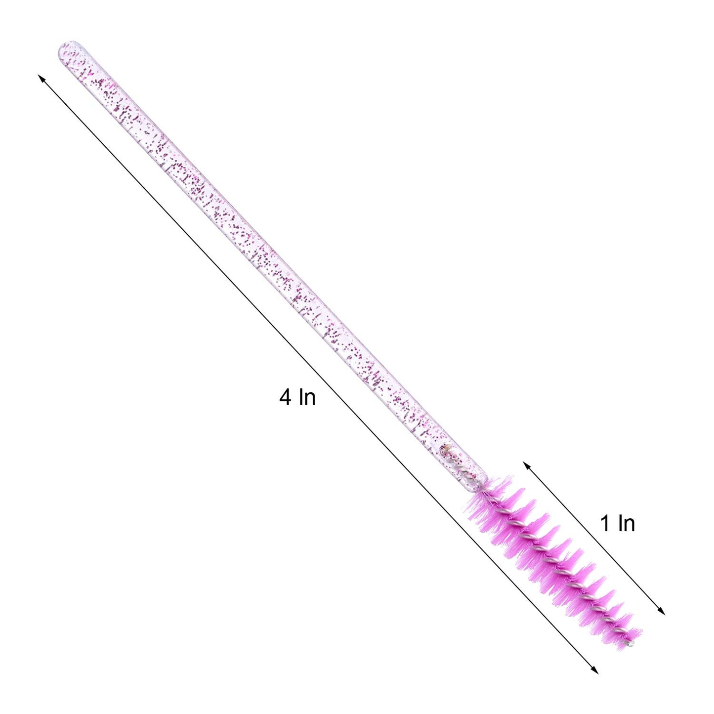 Tbestmax Disposable Mascara Wands - Eyelash Brush Spoolies for Extensions | Colorful Set of 200