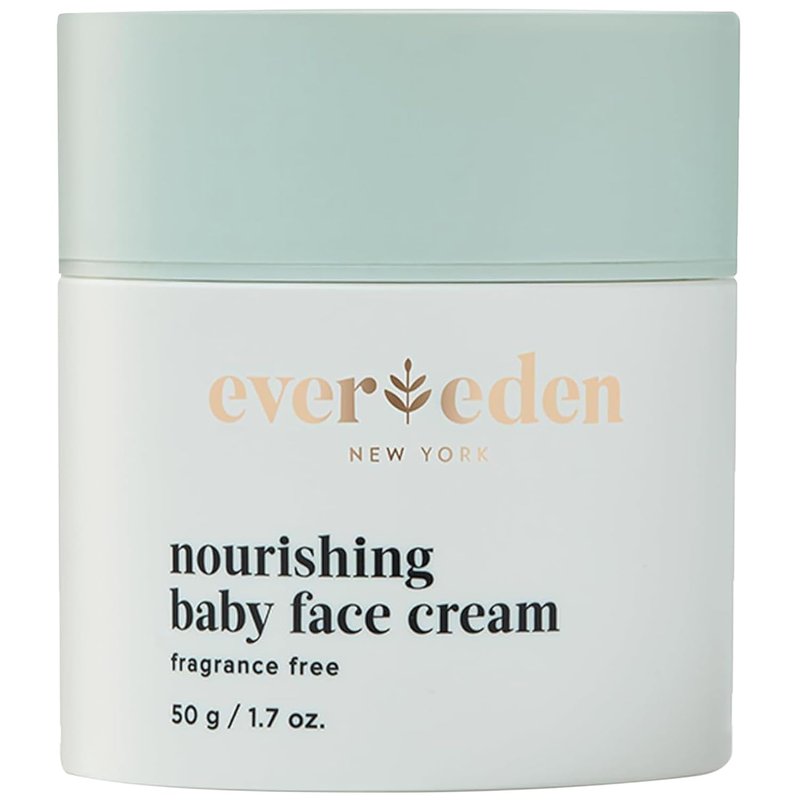 Nourishing Baby Face Cream - Non-Toxic & Fragrance-Free | 1.7 oz Rich Moisturizer with Clean Ingredients