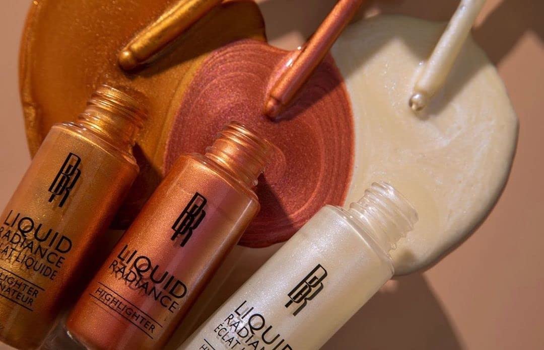 Black Radiance Liquid Radiance Highlighter, Weight In Rose, 1 Ounce