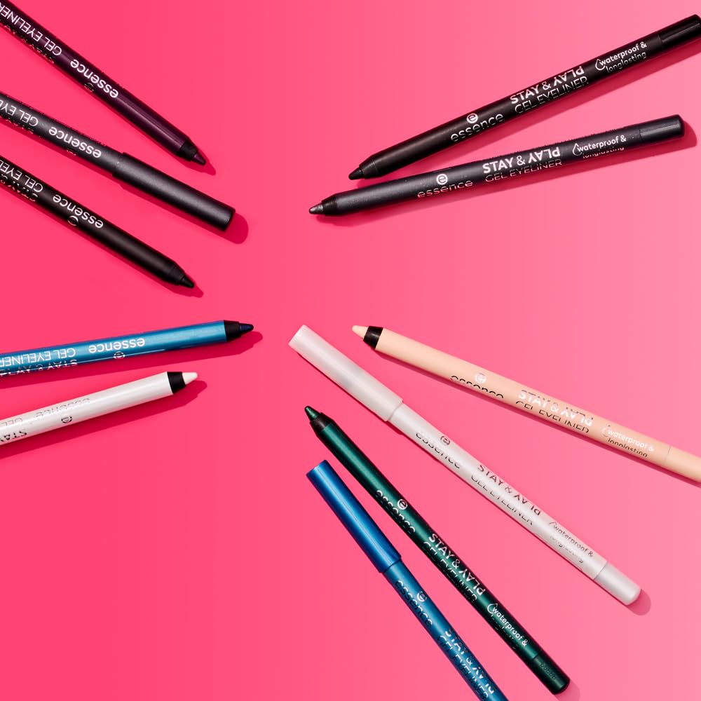 essence Stay & Play Gel Eyeliner Pencil (03 | Silky Nude), Vegan