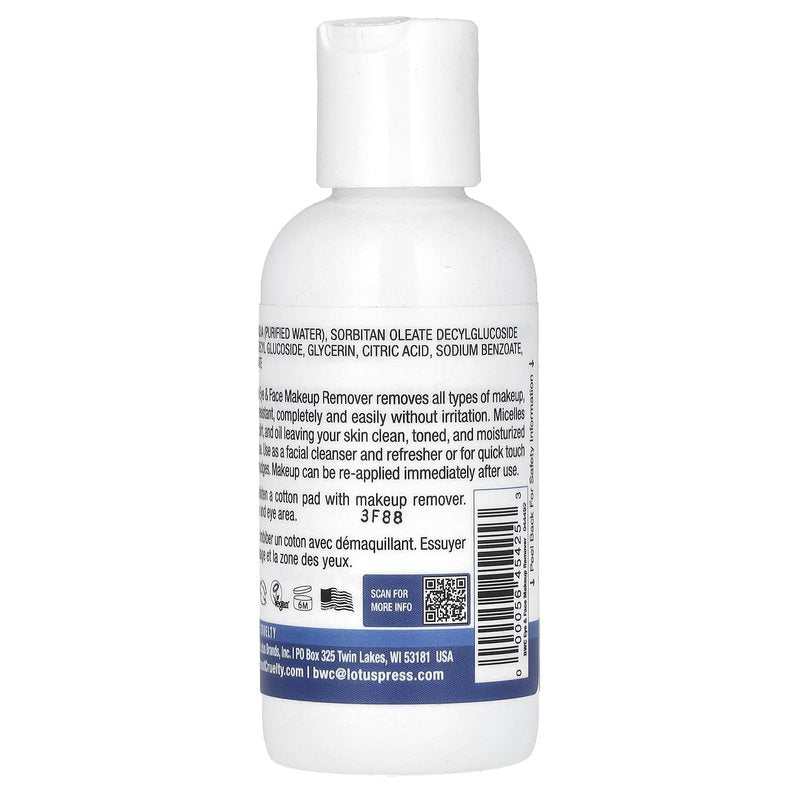 Beauty Without Cruelty - Extra Gentle Eye Make-Up Remover 4 oz
