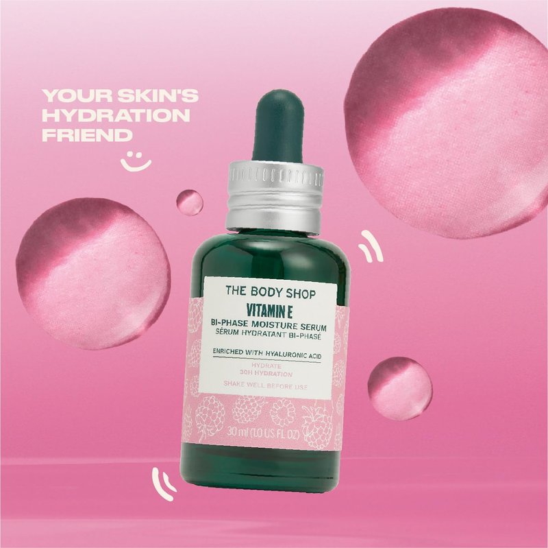 Vitamin E Bi-Phase Serum - Deep Hydration for All Skin Types - 1 Fl Oz