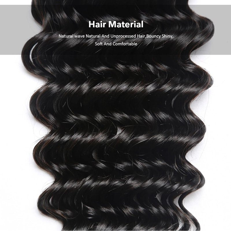 FASHION LINE 4 Bundles Deep Wave Short Bob Style Ombre 1B/27 Virgin Human Hair Bundles 50g Two Tone Honey Blonde Brazilian Hair Weave 8”
