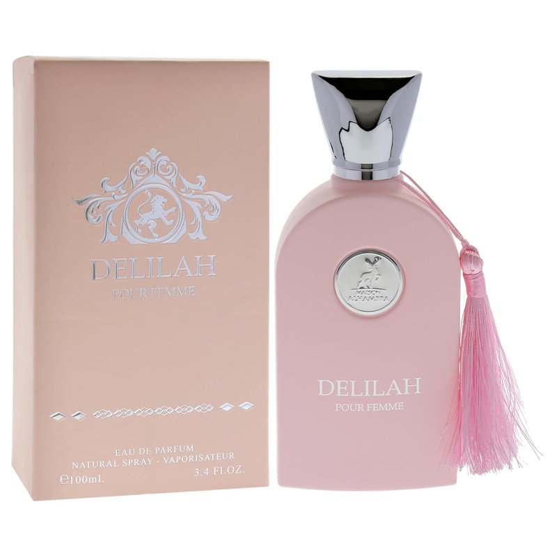Lattafa Maison Alhambra Delilah Eau de Parfum Spray for Women - 3.4 Oz/100 Ml | Elegant Floral Fragrance