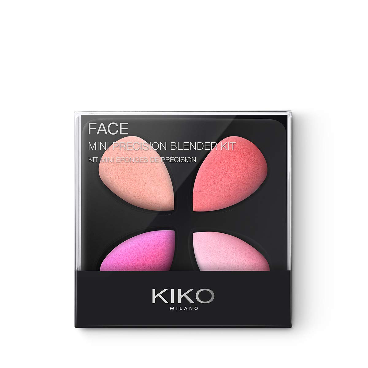 KIKO MILANO Mini Precision Blender Kit | 4 Mini Teardrop Sponges