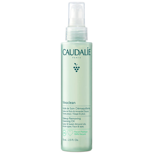 Caudalie Vinoclean Makeup Removing Cleansing Oil, Travel-Size - 75 mL