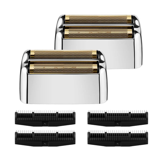FXFS2 Foil Shaver Replacement Foil Compatible with Babyliss Foil Shaver FXFS2, Silver Color, 2Pack