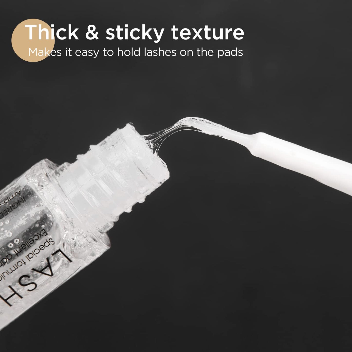 LASHVIEW Lash Lift Glue, Eyelash Perm Glue,Lash Lift Adhesive,Eyelash Lift,Lash Perm Adhesive,No Irritation and Odorless,5ML.