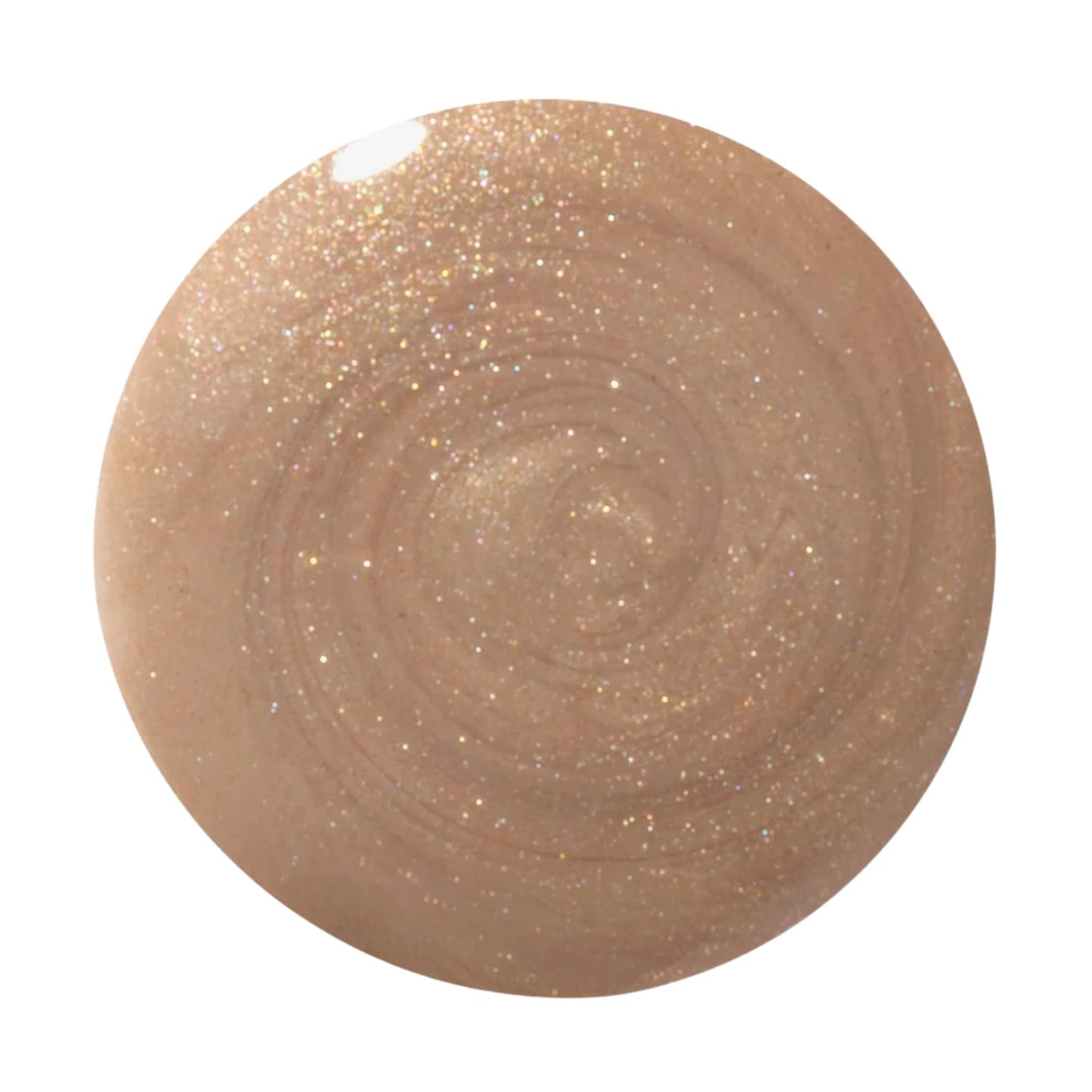 Dazzle Dry Nail Lacquer (Step 3) - Shimmering Sands - A dark beige with a subtle champagne shimmer. Full coverage shimmer. (0.5 fl oz)
