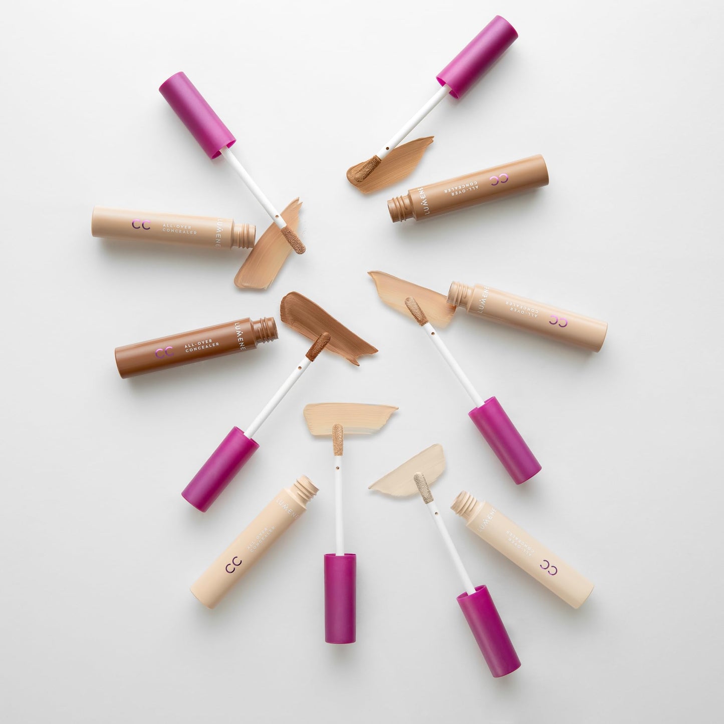 Lumene CC All-Over Hydrating Concealer Medium Coverage - 2 Medium 0.3 fl oz