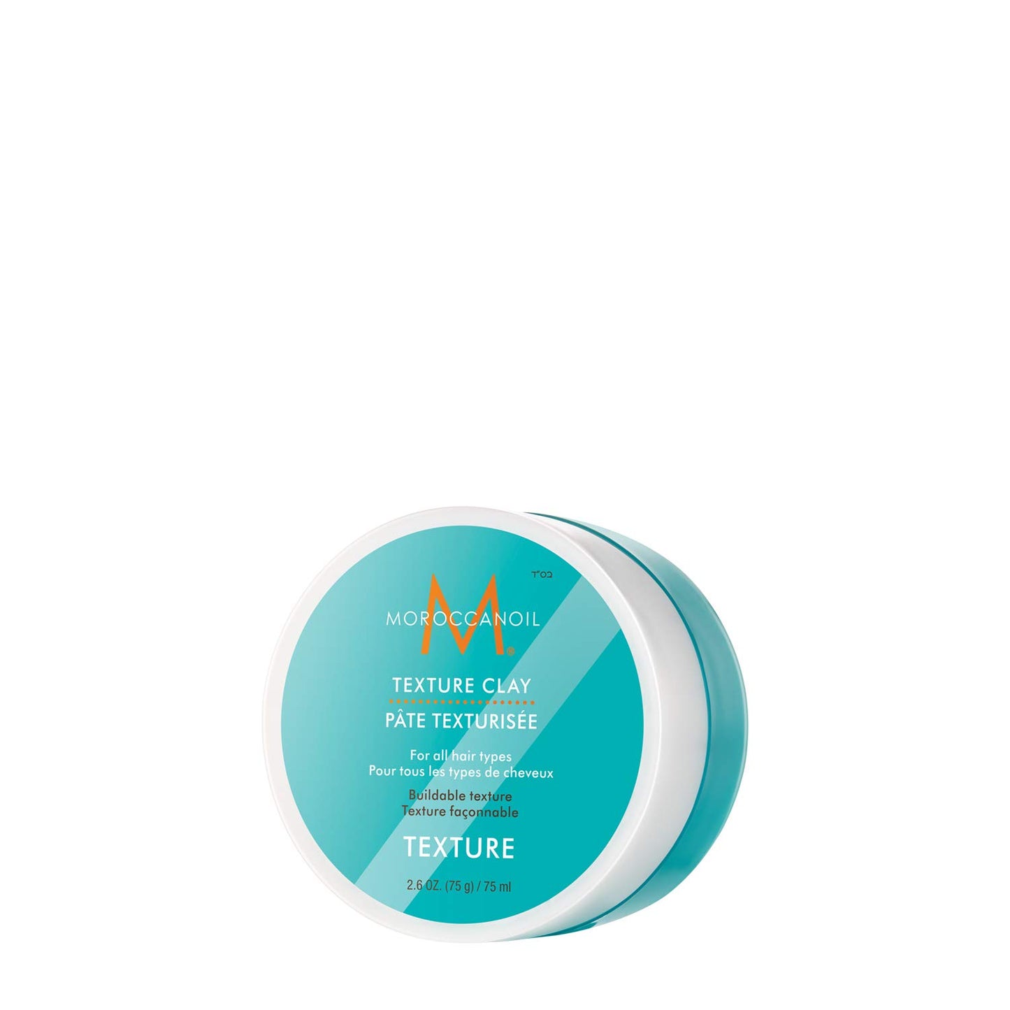 Moroccanoil Texture Clay - Strong Hold Styling Clay for Textured Hair | 2.6 Fl. Oz