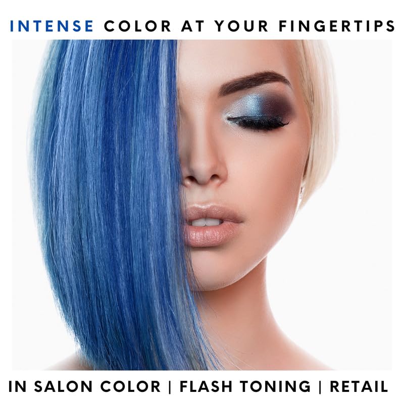Intense Color Depositing Shampoo - Semi-Permanent Hair Color, 8.5 oz | Vibrant Blue