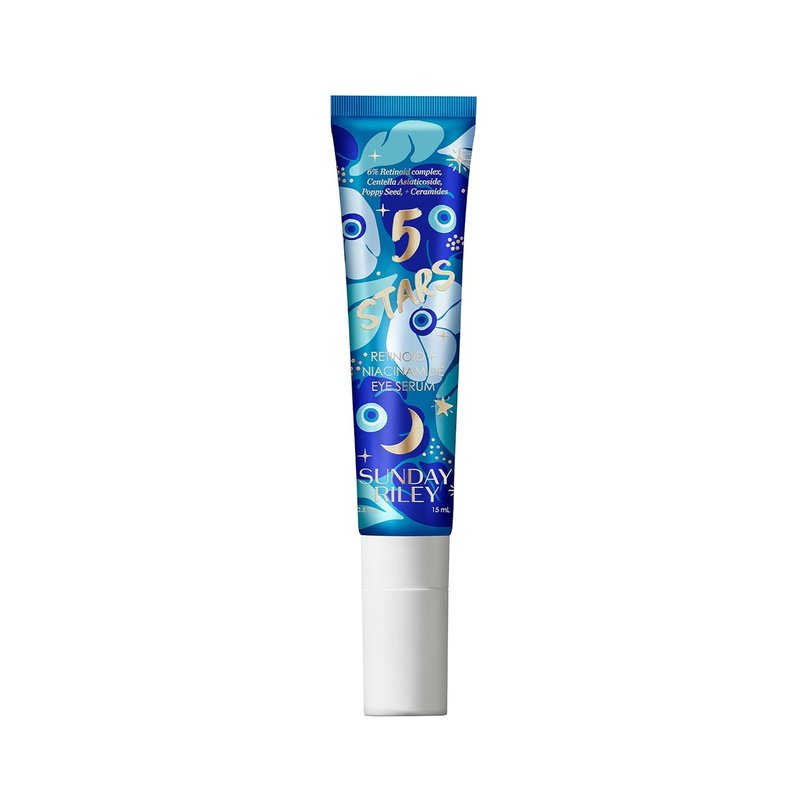 Sunday Riley Retinol + Niacinamide Eye Serum - Anti-Aging Cream for Dark Circles & Wrinkles