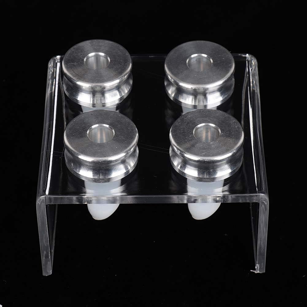 DIY Lipstick Mold - 9mm Silicone Lipstick Filling Tube for Handmade Lip Balm | 4 Holes Design
