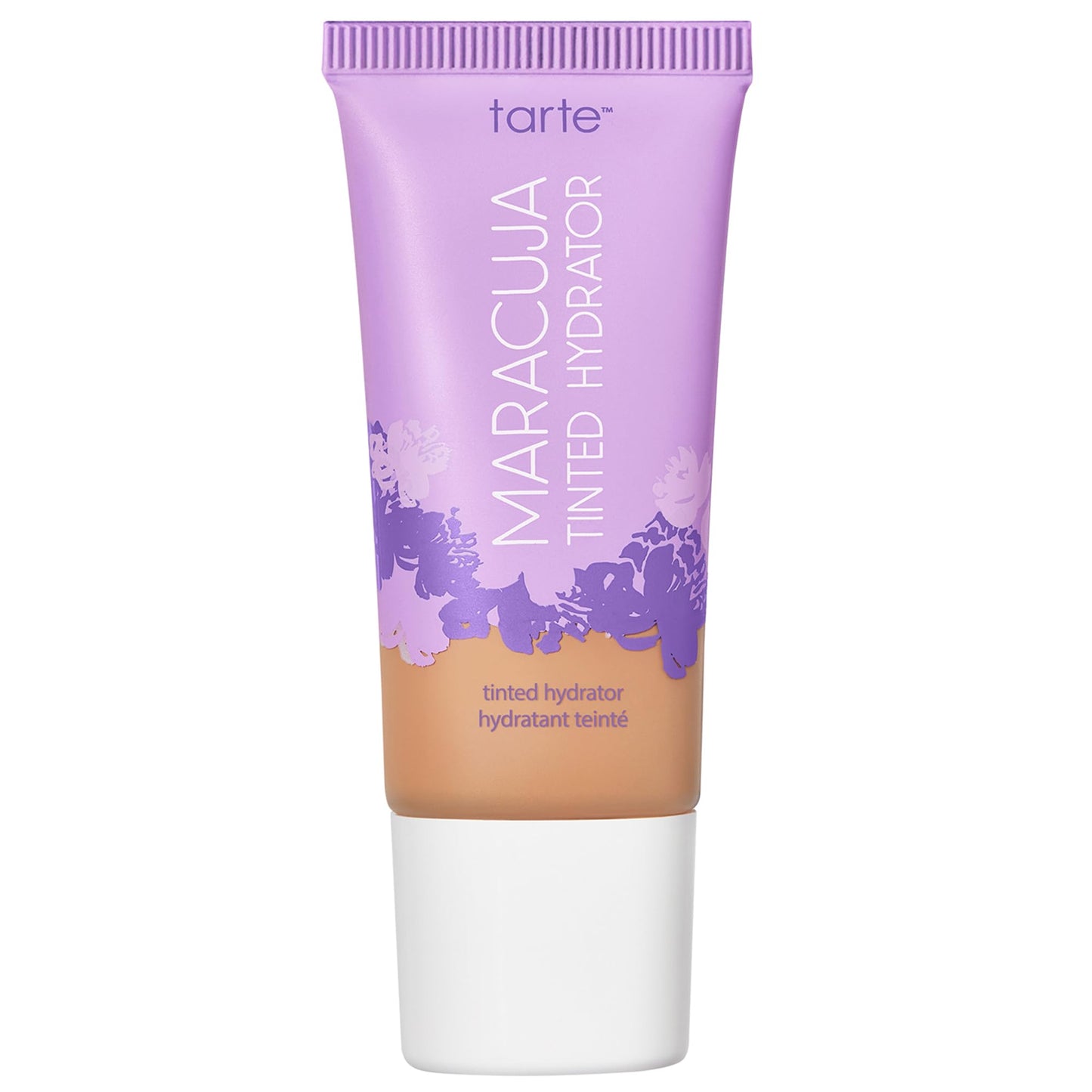 tarte maracuja tinted moisturizer – Lightweight Sheer Foundation with Buildable Longwear Coverage, Hyaluronic Acid for Hydrated Skin, Vegan & Cruelty-Free, full size, 25N light-medium neutral