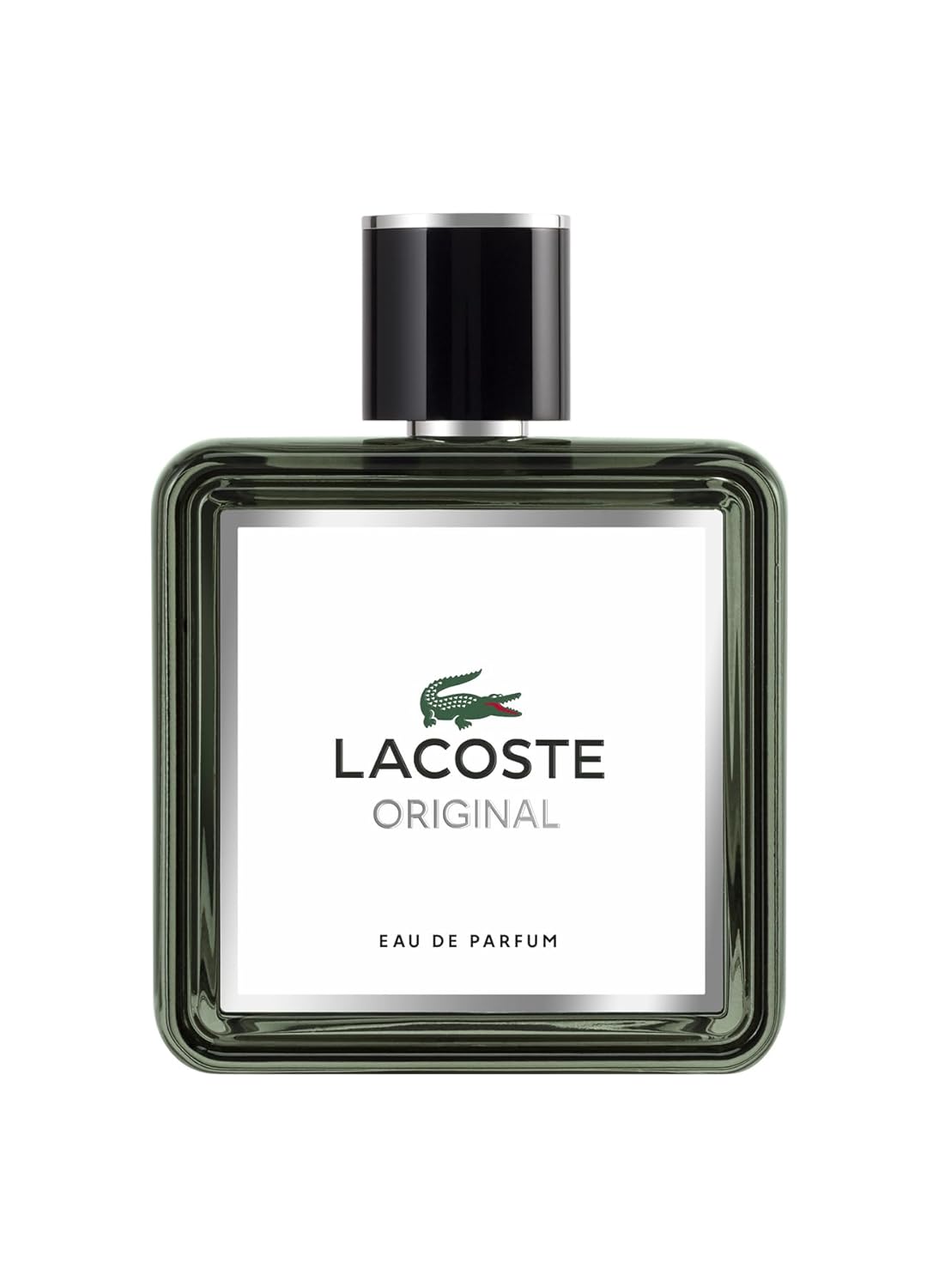 Lacoste Original Eau de Parfum for Men - Fougere Woody Ambery Scent | 3.3 Fl Oz