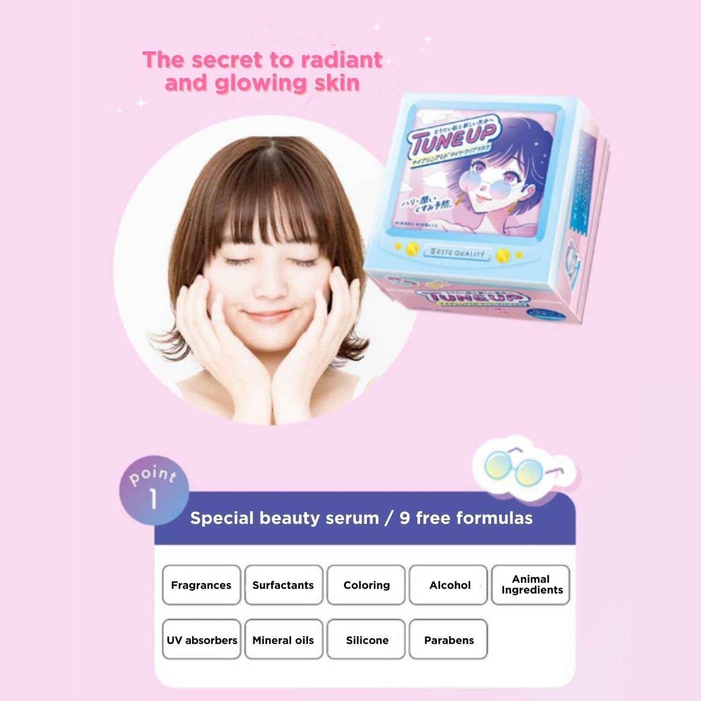 TUNEUP Niacinamide Daily Clear Sheet Mask - 7 Sheet