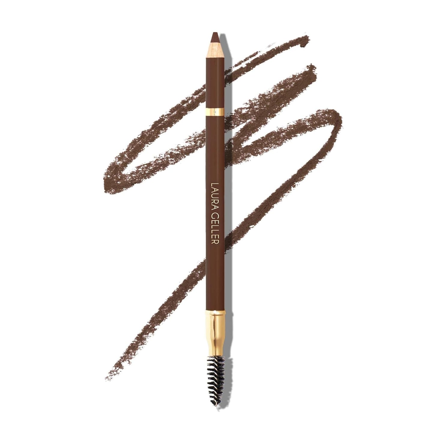 Bravo Brows Soft Pencil & Brush Set - Dark Brown Eyebrow Makeup Tool