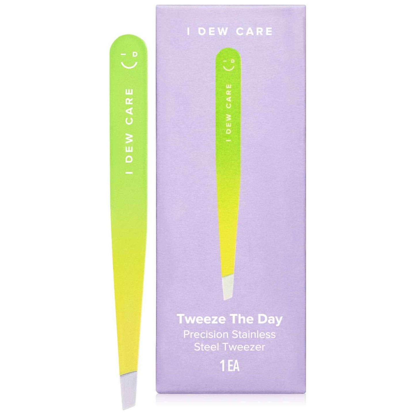 I DEW CARE Hydrogel Eye Patch - Starlit Kitten, 5 EA + Tweezer - Tweeze The Day, 1 Count Bundle