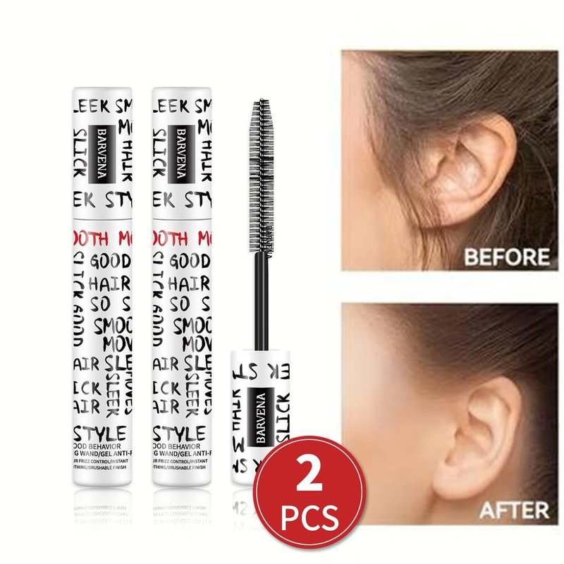 LIHUOMEI Good Behavior Frizz & Flyaway Taming Wand (2pc) Instantly Smooths Flyaways, Slicks Back Styles & Details Edges | 24-Hour Frizz Control Vegan + Cruelty Free