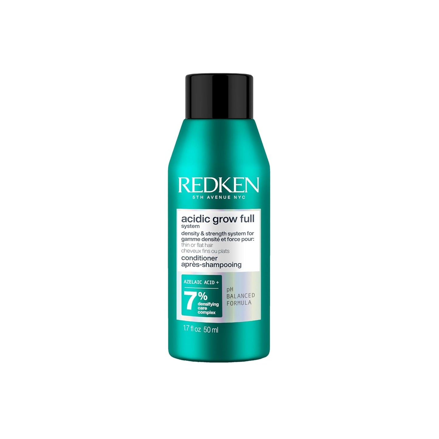 Redken Acidic Grow Full System Conditioner - Lightweight Formula for Thicker Hair & Hydrated Scalp with Azelaic Acid