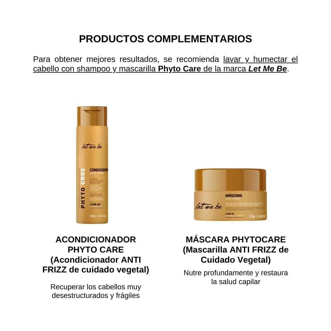 Let Me Be Shampoo Anti Frizz Phyto Care by 250ml